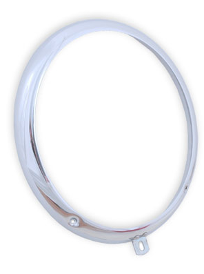 Headlight Ring, Chrome, 5 & 7 O'clock, 53-63, Quality