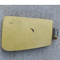 Gas Door, Fuel Filler Flap Lid Assembly, w/ Spring, w/o Release Hole, SB 73-79, Used German