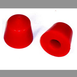 Axle Beam, Snubber, Red Urethane, Link King Pin, 46-65, 2 Pc.
