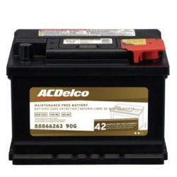 Battery, 12 Volt   Amp, Group 42, AC Delco