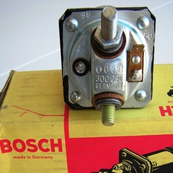 Starter Solenoid, 6 Volt, 54-61, Nos German Bosch