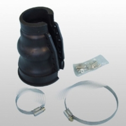 Axle Boot, Split w/ Screw Clamps & Hardware Kit, 53-60, Nos Oem VW