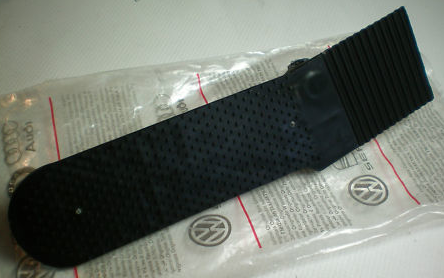 Accelerator Pedal, Textured Plastic, w/ Lower Flap, 75-79, Nos German