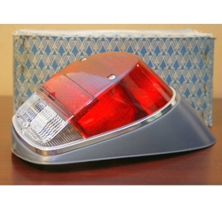 Tail Light Assembly Complete w/ Red Lens, Left, 68-69, Nos German Genuine, Hella