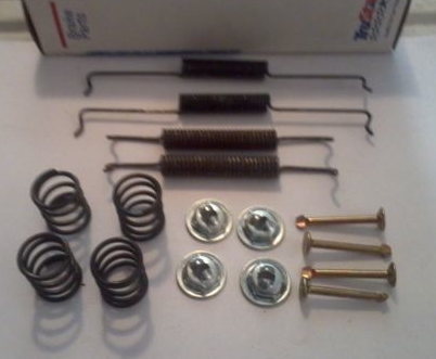 Brake Hardware Kit, Rear Drums, 68-79, 2 Wheels