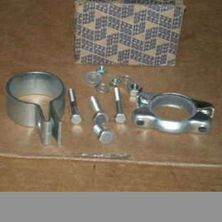 Muffler, Exhaust Damper Pipe Install Kit, Typ. III, 65-71, Nos German