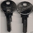 Key Blank, V-15, Typ. III Squareback & 1500 Door Rear Hood, 63-66
