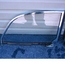 Quarter Window Rear Assembly, Right, Glass w/ Sash, Hinge & Chrome Frame, 65-79, Used German