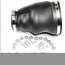 Axle Boot, w/ Hardware Kit, 61-68