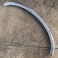 Bumper Blade, Rear, w/ Over Rider Holes, 53-67, Re-Chromed Genuine German