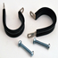License Plate, Cushion Clamp Mount Kit to Bumper Overider Bar, 54-67