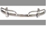 Bumper Assembly, Thicker Metal w/ Polished Chrome, Rear, 55-67