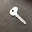 Key Blank, V-14, Ignition Switch w/ Steering Lock 61-67
