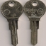 Key Blank, V-32, Trunk Glove Lock, Dasher 74-79