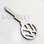 Key Blank, Profile SV w/ Logo, V-12, 60-66, Nos German Aks