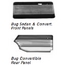Door Panels, w/ Pockets, Bright White, Conv. 73-79