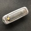 Interior Dome Light, w/ Flat Knob, Silver Edge, & Tab Terminals, 70-73, Used German Hella