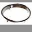 Speedometer, Chromed, Dash Bezel Ring, 53-57, German