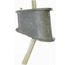 Engine Transmission Mount, Rear Center Cross Member, w/ Long Stud, Bus Typ. II, 72-79