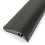 Running Board, Left, w/o Molding, Black, Thick Quality