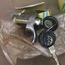 Decklid Handle Lock, w/ Logo VB Blank Huff Keys, 3 Mounting Holes, 67-71, Nos Hella Mexico
