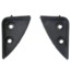 Top Frame, Convertible Header Bow Corner Wedge Seals, 73-79 2 Pc.