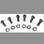 Pressure Plate Bolt & Washer Set, Used German, 12 Pc.